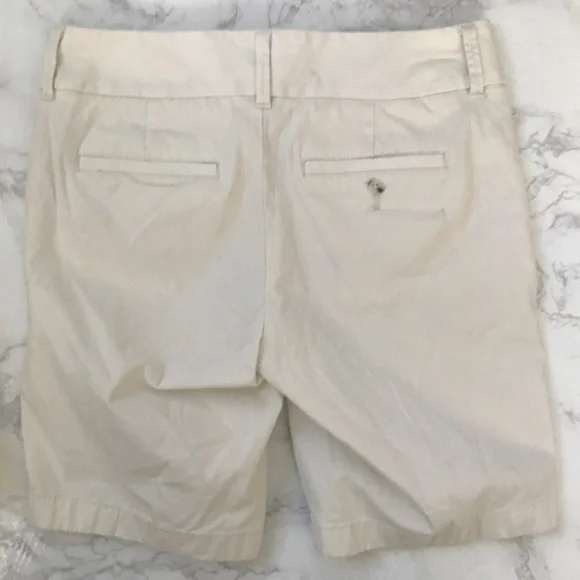 J. Crew Frankie off white stretch walking shorts - Picture 10 of 10